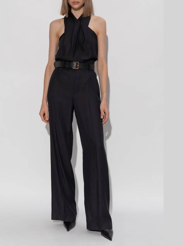 Moschino Jumpsuit With Belt, Women's, Black - MOSCHINO - BALAAN 3