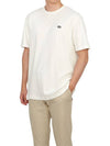 T Just Doval PJ Oval D Patch Short Sleeve T Shirt White - DIESEL - BALAAN 7