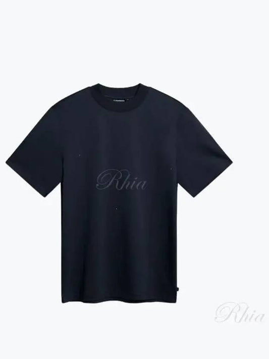 Ace Mock Neck Short Sleeve T-Shirt Black - J.LINDEBERG - BALAAN 2