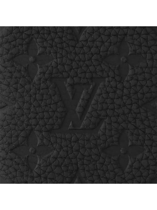 Brazza Taurillon Long Wallet Black - LOUIS VUITTON - BALAAN 6