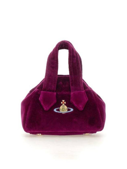 Archive Mini Yasmine Tote Bag Purple - VIVIENNE WESTWOOD - BALAAN 2