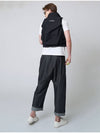 Denim Crop BaGGy Pants Black - ATHPLATFORM - BALAAN 4