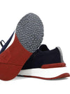 Knit Running Sneakers Navy - BRUNELLO CUCINELLI - BALAAN 5