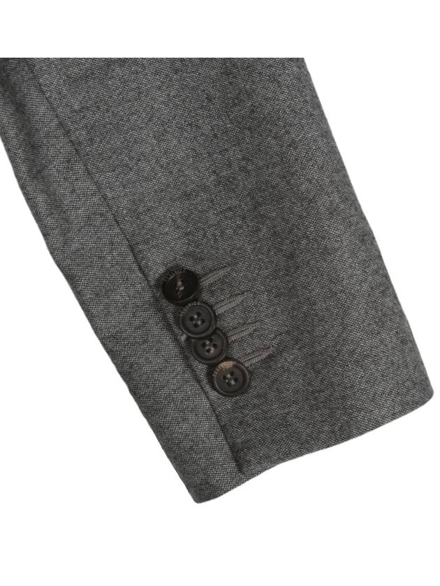 S01236A Gray Virgin Wool Jacket - PESERICO - BALAAN 6