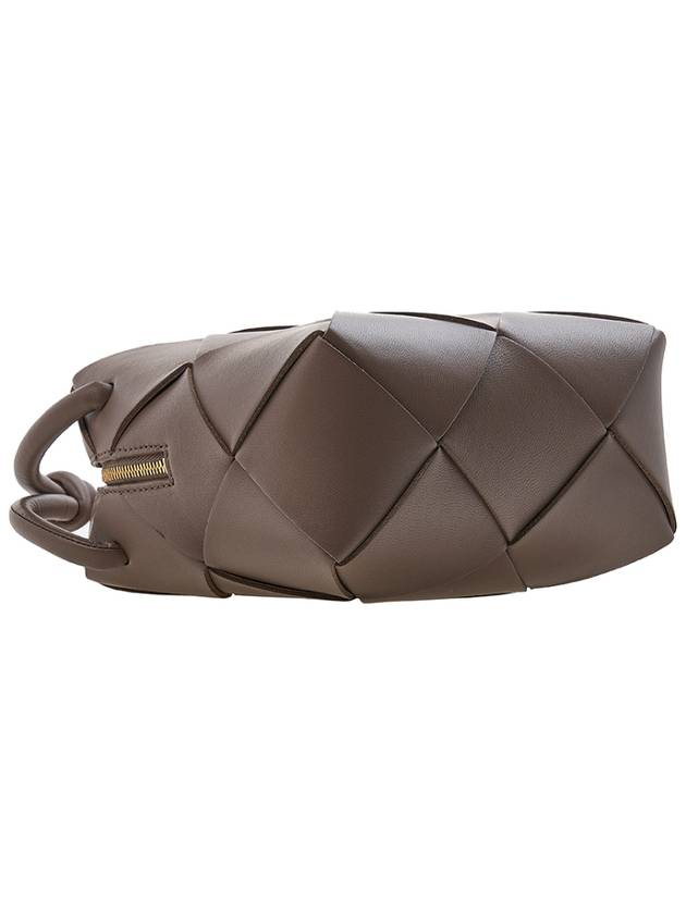 Cassette Intrecciato Mini Shoulder Bag Brown - BOTTEGA VENETA - BALAAN 6