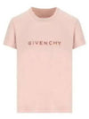 Cotton 4G Slim Fit Short Sleeve T-Shirt Pink - GIVENCHY - BALAAN 2