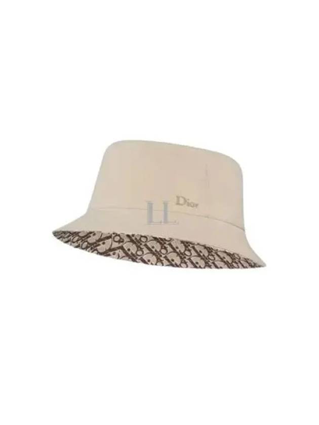 Oblique Reversible Bucket Hat Beige - DIOR - BALAAN 2