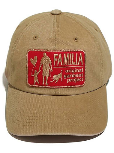 Washed Chicano Family Cap Beige - OGARP - BALAAN 1