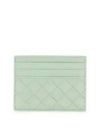 Intrecciato Leather Card Wallet Fresh Mint - BOTTEGA VENETA - BALAAN 2