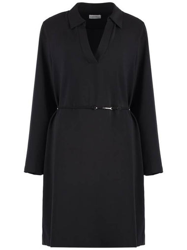 Calvin Klein Belted Shirtdress - CALVIN KLEIN - BALAAN 1