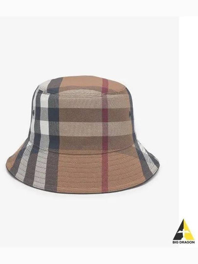 House Check Bucket Hat Brown - BURBERRY - BALAAN 2