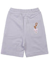 ORB Logo Cotton Shorts Light Purple - VIVIENNE WESTWOOD - BALAAN 4