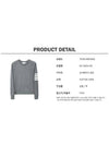 4 Bar Stripe Sweatshirt Grey - THOM BROWNE - BALAAN 7