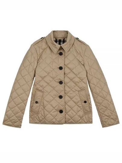 Women's Frankby Quilted Jacket Beige - BURBERRY - BALAAN 2