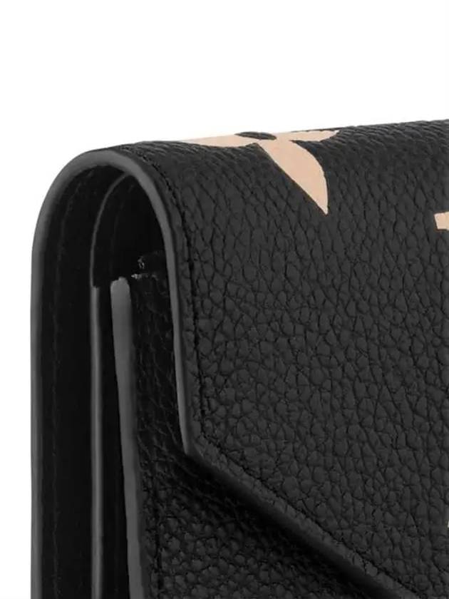 Victorine Monogram Half Wallet Black - LOUIS VUITTON - BALAAN 3