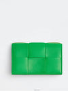 Intrecciato Flap Card Wallet Parakeet - BOTTEGA VENETA - BALAAN 4