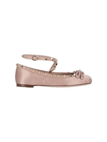 Rockstud Ballerina Pink - VALENTINO - BALAAN 1