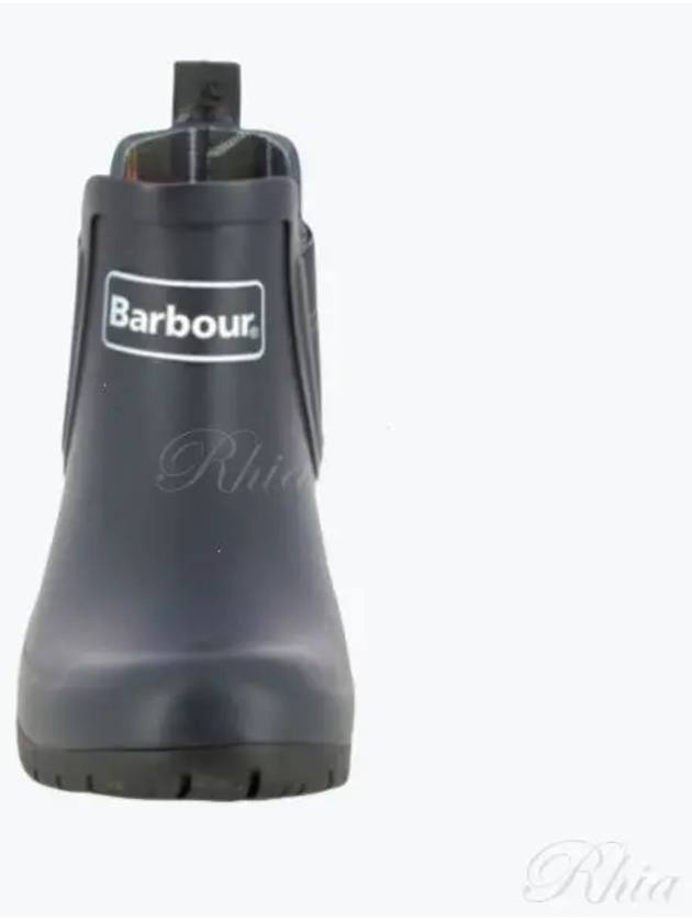 WoMen's Kingham Wellington Rain Boots Navy - BARBOUR - BALAAN 2