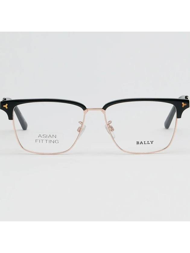 Eyewear Square Glasses Black Gold - BALLY - BALAAN 4