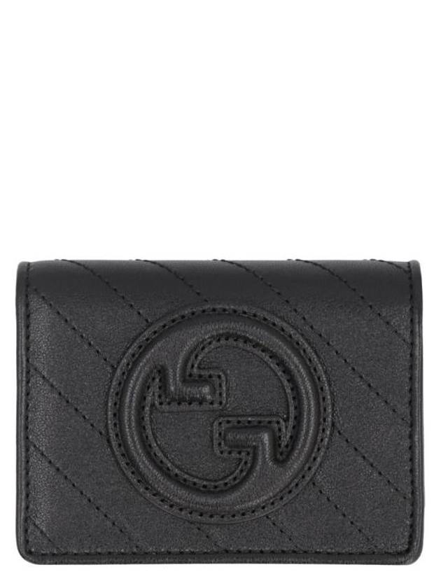 Blondie Half Wallet Black - GUCCI - BALAAN 1