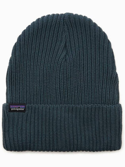 Fisherman Logo Tag Knit Beanie Green - PATAGONIA - BALAAN 2