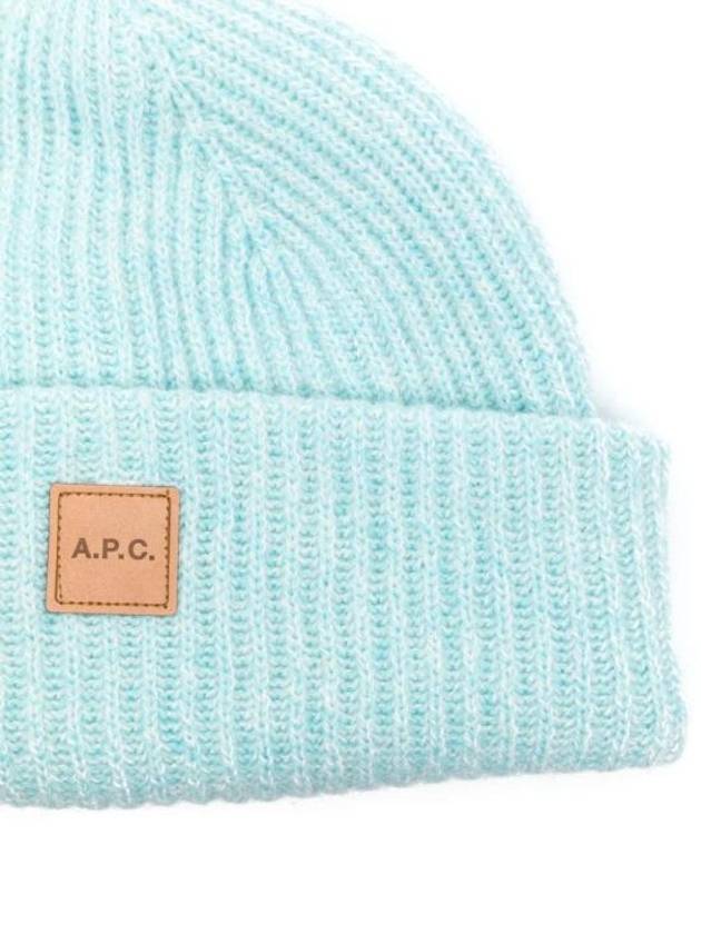 Michelle Merino Wool Cashmere Beanie Light Blue - A.P.C. - BALAAN 3