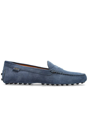 Tod’s Leather Loafers, Women's, Navy Blue - TOD'S - BALAAN 1