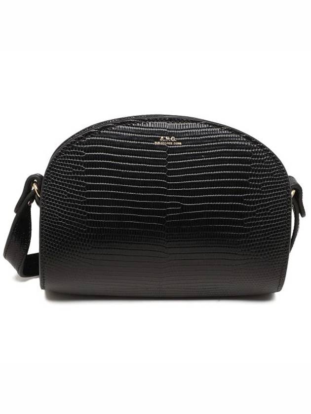 Demi Lune Mini Shoulder Bag Black - A.P.C. - BALAAN 4