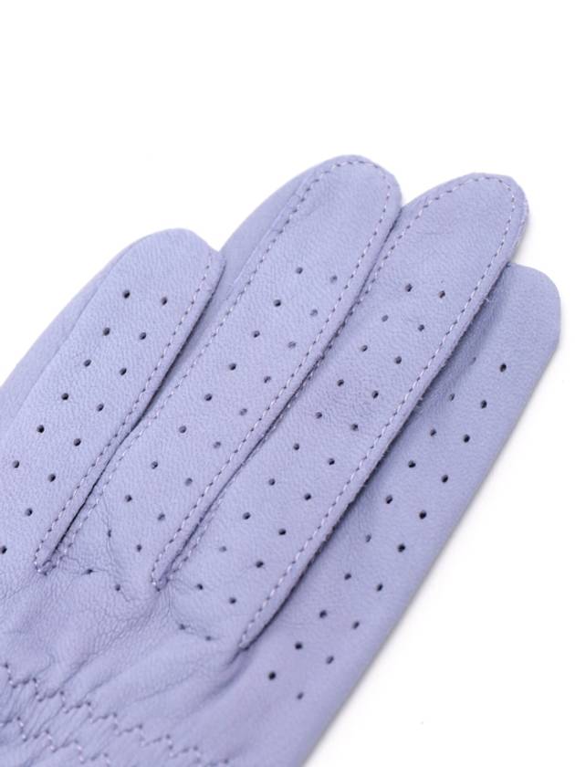 Logo Leather Golf Gloves Lavender - G/FORE - BALAAN 7