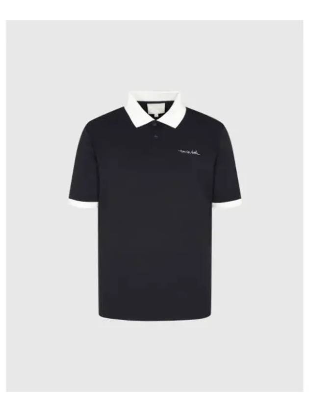 TRAVISMATHEW Men s Summer Short Sleeve T Shirt VER 1 Navy - TRAVIS SCOTT - BALAAN 1