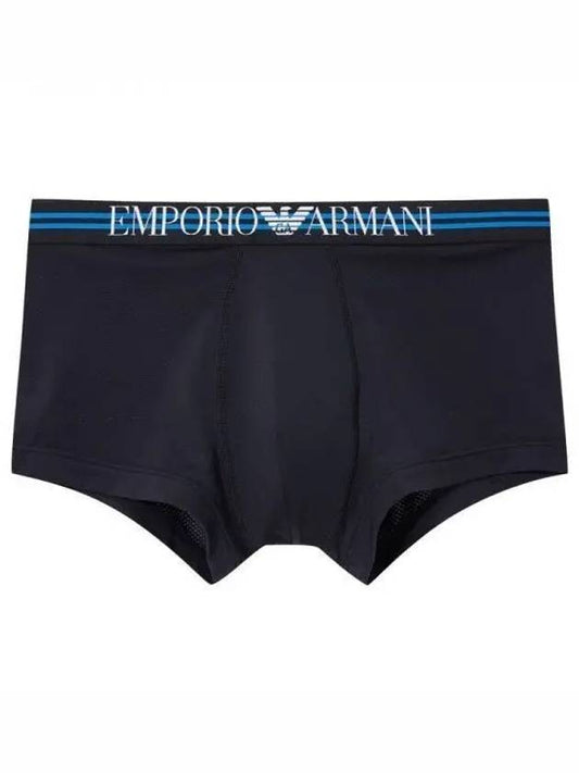 UNDERWEAR Men s Striped Band Mesh Drawn Black 271122 - EMPORIO ARMANI - BALAAN 1