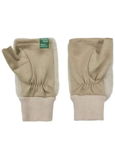 Ecofur Golf Glove BEIGE - MONBIRDIE GOLF - BALAAN 2