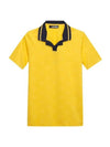 Women's Sammy Short Sleeve Polo Shirt Yellow - J.LINDEBERG - BALAAN 1