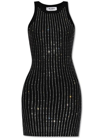 The Attico Dress With Decorative Trimming, Women's, Black - THE ATTICO - BALAAN 1