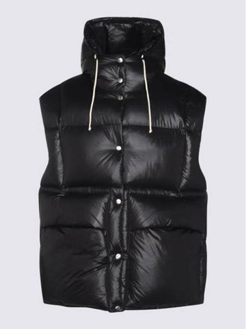 Quilted Down Vest Black - JIL SANDER - BALAAN 1