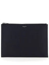 Classic Tablet Clutch Bag Black - SAINT LAURENT - BALAAN 2