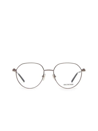 Eyewear Round Metal Ruthenium Glasses Ivory - BALENCIAGA - BALAAN 1