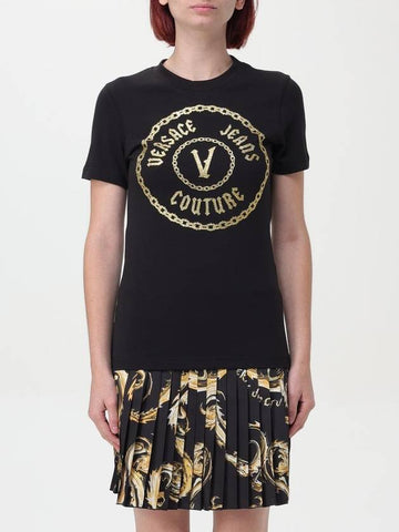 T-shirt V Versace Jeans Couture - VERSACE - BALAAN 1