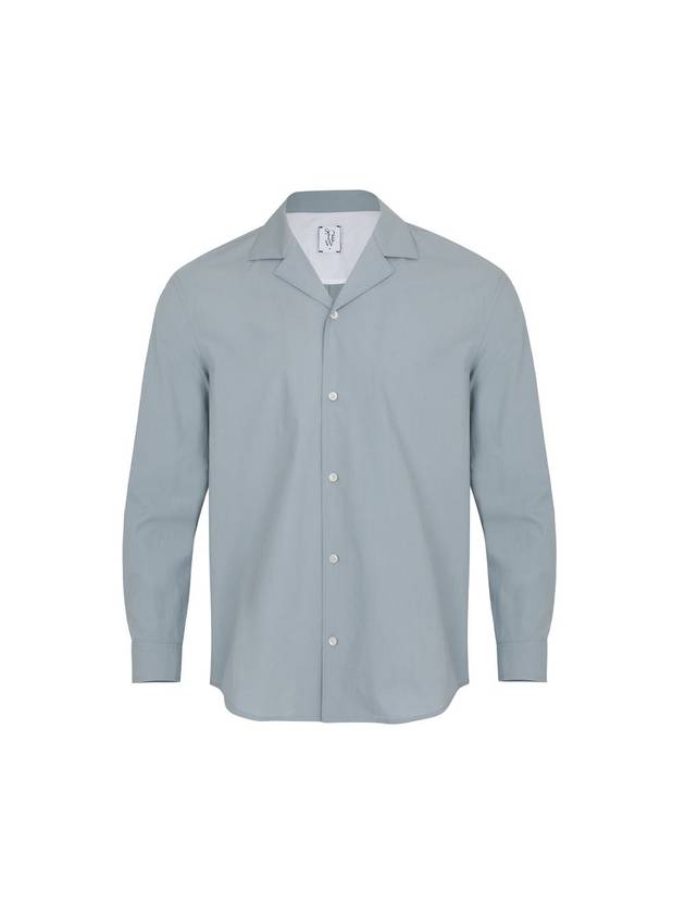 Men's Open Collar Long Sleeve Shirt Mint SW21ESH07MN - SOLEW - BALAAN 2