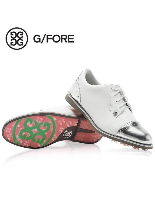 Women's Gallivator Cap Toe Spikelees Snow Onic - G/FORE - BALAAN 2