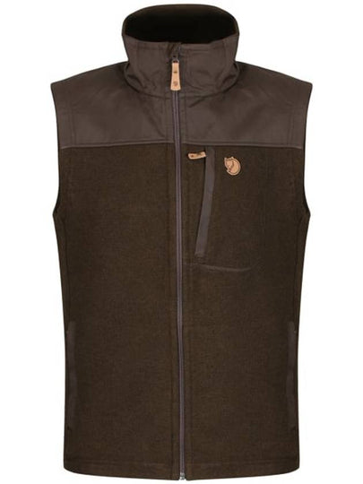 Buck Fleece Vest Dark Olive - FJALL RAVEN - BALAAN 2