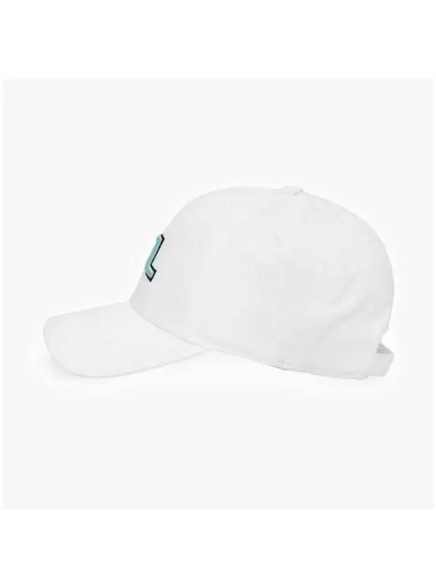 Angus Embroidered Logo Ball Cap White - J.LINDEBERG - BALAAN 5