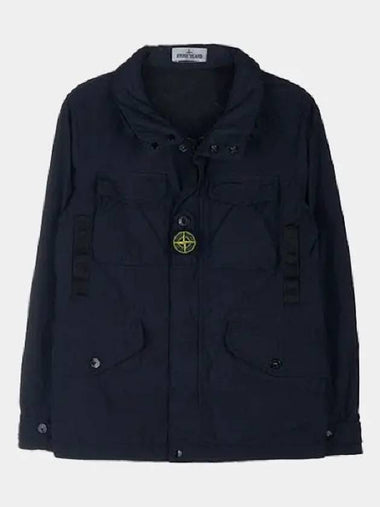 Safari Jacket Navy Kids 761640330 V0020 - STONE ISLAND - BALAAN 1