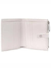 Intrecciato Zipper Half Wallet White - BOTTEGA VENETA - BALAAN 5