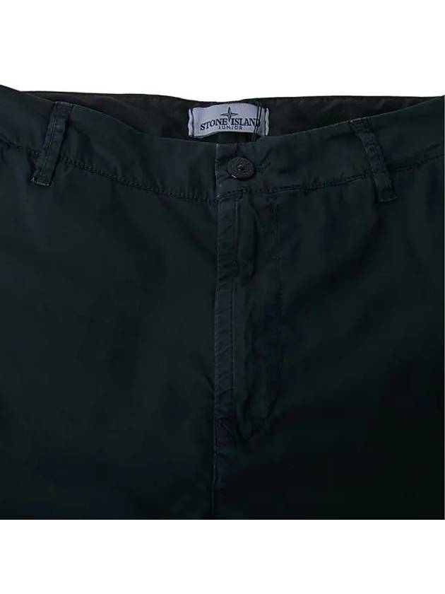 Kids Logo Wappen Pants Black - STONE ISLAND - BALAAN 4