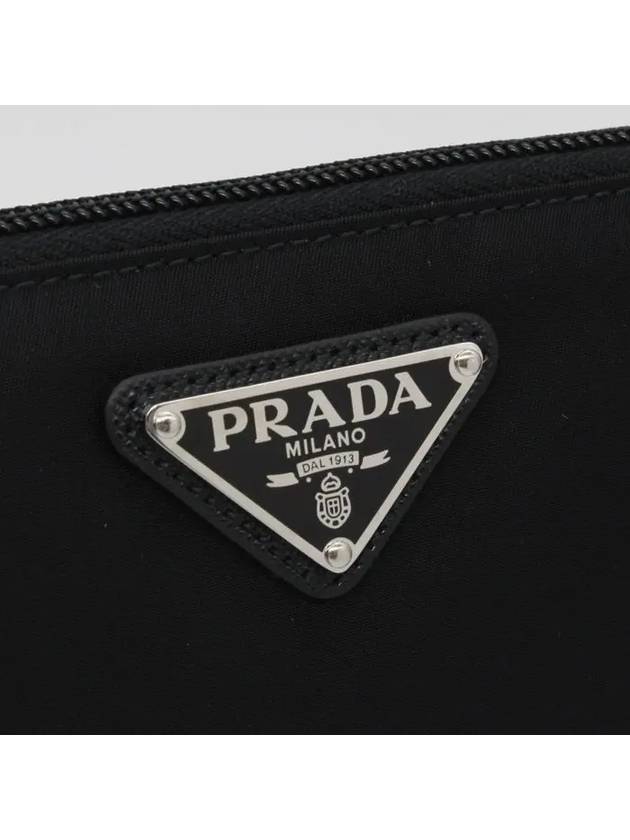 Pocono Nylon Strap Mini Pouch Bag Black - PRADA - BALAAN 3