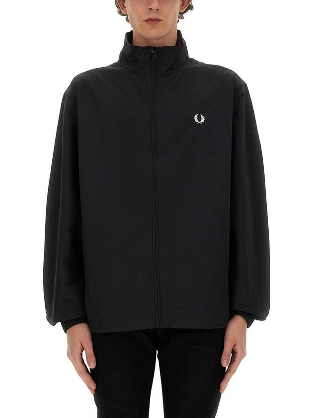 Fred Perry Jacket With Logo - FRED PERRY - BALAAN 1