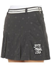 Golf Enigma MLW 3A AE03 CHARCOAL Women s Mini Pleated Skirt - MARK & LONA - BALAAN 9