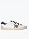 Superstar Low Top Sneakers Blue Green White - GOLDEN GOOSE - BALAAN 2