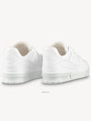 Men's LV Trainer Low Top Sneakers White - LOUIS VUITTON - BALAAN 8